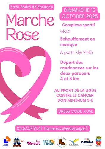 Marche Rose – Saint-André-de-Sangonis
